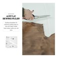 thumbnail image 3 of EeaseCA 1 Set of Quilting Templates DIY Patchwork Templates Simple Fabric Sewing Tools, 3 of 7