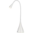 thumbnail image 1 of Lampe de Bureau à LED Élégante avec Variateur Tactile Lisse & USB&44; Lustréblanc, 1 of 1