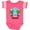 Football Pink and White, variant on Inktastic Summer Vacation in the Bahamas Boys or Girls Baby Bodysuit