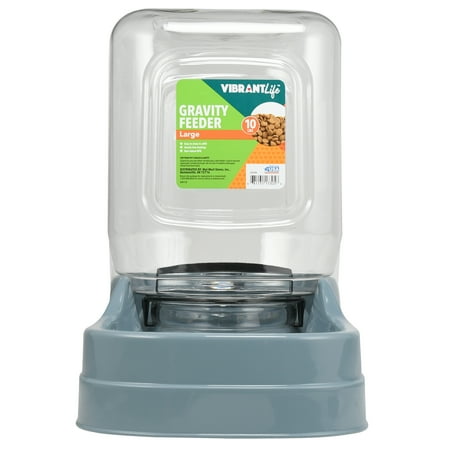 Vibrant Life Gravity Feeder, 10 lb capacity, Large
