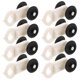 thumbnail image 1 of 50pcs Plastic Curtain Track Gliders with Hooks – Heavy Duty Silent Pulley System for Sheer & Blackout Curtains – Easy Installation for Home & Office, 1 of 4