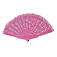 thumbnail image 1 of Decoration Elegant Lace Paper Fan For Classic European Style Handheld Folding Party Wedding, 1 of 8