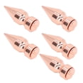thumbnail image 1 of Cone Spikes, Burr Free Clear Thread Spikes Electroplating Treatment  For Decoration For Bag, 1 of 8