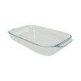 Pyrex 232 2-Quart Glass Baking Dish & 232-PC Red Lid - Walmart.com