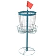 thumbnail image 1 of CoSoTower Panier d'Entraînement Portable à 24 Chaînes pour Cible de Disque de Golf, Support, Assemblage Facile et Panier Léger avec Sac de Transport, Bleu Marine, 1 of 7