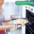thumbnail image 2 of Yayeee Pot Holders Kitchen Heat Resistant with Pocket 7"x9.8" Cotton Oven Cooking Hot Pads, Cute Puffin, 2 of 7
