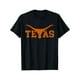 thumbnail image 2 of Texas USA Longhorn Bull America Font T-Shirt, 2 of 5