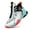 White Black, variant on Kid's Basketball Shoes Boys Sneakers Girls Trainers Comfort High Top Basketball Shoes for Boys(Little Kid/Big Kid)
