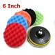 thumbnail image 1 of Almohadilla para pulir y pulir, disco de esponja para encerar el coche, pulidor para el cuidado de la pintura de la rueda de lana, 8 Uds. Ndcxsfigh  Para estrenar, 1 of 9