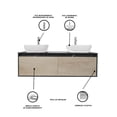 thumbnail image 4 of Gabinete Para Baño Con Doble Lavabo DECOMOBIL Minimalista, 4 of 6