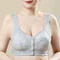 thumbnail image 2 of Seamless Backless Bra for Women, Soft Nylon Mesh with Polyurethane Splicing, Hollow-Out Design, Front Closure, Everyday Wear, All-Season Comfort, 2 of 5