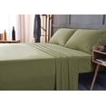 thumbnail image 2 of Mutlu Home Goods Rayon Made From Bamboo Sheets Set, Twin XL Sage Green Sheets - Deep Pockets - Wrinkle Free - Ultrasoft - 3 Pieces, Twin XL, Sage Green, 2 of 5