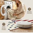 thumbnail image 5 of ODIKA 2'x3' Washable Throw Rug July Crisp Door Frame Stars Stripe Balance Traditional Patriotic for Hallway, Study Room, Non-Slip Low Profile, Flatwoven, 5 of 7