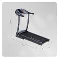 thumbnail image 3 of Caminadora Eléctrica BodyTrainer B2-400 Plegable con Display LED Velocidad Máx 14 Km/h, 3 of 9