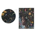 thumbnail image 6 of Ryvnso Africa Girl with Flowers Pattern Garden Flag 12x18 Inch Double Sided Seasonal Yard Decoration, 6 of 6