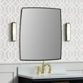 thumbnail image 3 of Rectangular Metal Frame Mirror in Matte Black, 3 of 3