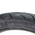 thumbnail image 4 of Kenda KM1 (KM001) 110/70R17 Front (54H) & 140/70R17 (66H) Rear Tires for Sport Touring Motorcycles, Radial with High-Speed Stability & Excellent Wet Grip w/ Keychain (110/70-17) (140/70-17) (2-Pack), 4 of 9