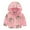 Pink, variant on Herrnalise Toddler Baby Girls Boys Fashion Long Sleeved Coat Printed Hooded Jacket Suit summer sale