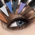 thumbnail image 2 of 25 Colorful Eyeshadow Stick Blue Brown Green Eyeshadow Pencil High Gloss Pearlescent Shadow Sitcks Waterproof Stage Makeup, 2 of 5
