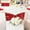 Red, variant on Double-Sided Sequins Red Chair Sashes for Wedding Decor, Red Sequin Chair Bands with Silver Buckles, Sequin Chair Sashes Bows for Party Ceremony Event Chair Decorations - 1 PC