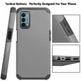thumbnail image 4 of Kaleidio Case For OnePlus Nord N200 5G [Astro Armor] Rugged Slim [Shockproof] Impact Protector Hybrid Cover [Grey/Black], 4 of 6