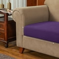thumbnail image 7 of Stretch Sofa Seat Cushion Cover Couch Covers Furniture Protector (Sofa, Violet), 7 of 7