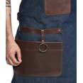 thumbnail image 4 of Delantal Multiusos para Hombre en Leather Natural y Denim, 4 of 6