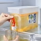 thumbnail image 1 of Jarra de para refrigerador, jarra de agua, jarra de de fría y caliente, jarra de té de con regalos de grifo Cuadrado perfecl jarra de limonada del refrigerador, 1 of 8