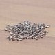 thumbnail image 5 of 100 piezas de bucles de alambre en forma de U, protectores de cables de cobre, suministros de joyería DIY, accesorios para hacer collares y pulseras (plata), 5 of 5