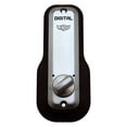 thumbnail image 5 of Lockey M-210-SC-DC-EZ Mechanical Keyless Deadbolt Ez Mount Plate Double Sided Combination Lock - Satin Chrome Brass, 5 of 7