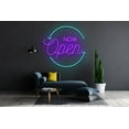thumbnail image 3 of Glowneon Now Open Welcome Hanging Neon Signs, Welcome Sign, 3 of 4