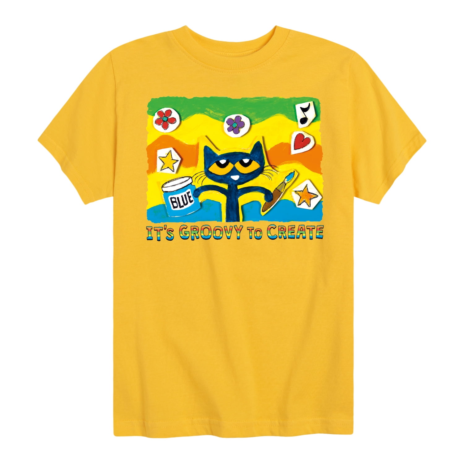 Pete The Cat Groovy To Create Toddler And Youth Short Sleeve