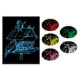 thumbnail image 2 of Creativity Street, PAC4620, Now You See It! Etch Board, 12 / Pack, Red,Yellow,Blue,Pink,White,Black, 2 of 6