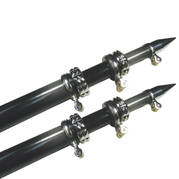 TACO Marine OT-3160CF Carbon Fiber Tele-Outrigger Pole - 1-1/2" x 16'