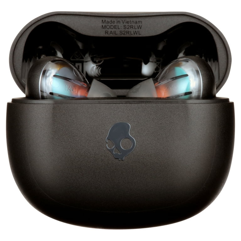 Skullcandy Rail XT Wireless Bluetooth Headphones, Skull-iQ, 34Hrs