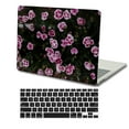 thumbnail image 1 of KSK KAISHEK Hard Shell Cover Compatible with MacBook Air 13.6 inchs m2( Touch ID, 2022.0) + Black Keyboard Cover Model A2681, Type C Flower 0482, 1 of 5