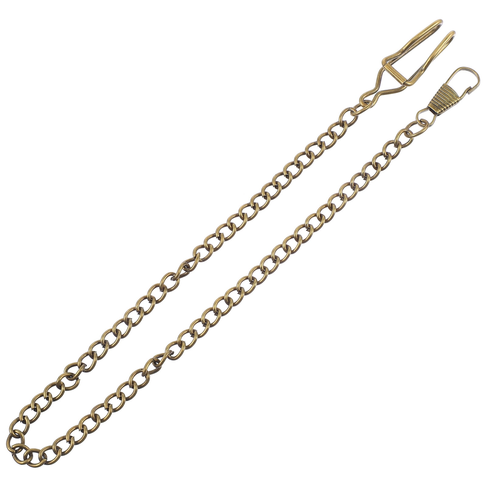 【PC】 3WAY WATCH CHAIN SINGLE Single Albert Pocket Watch Chain with T-Bar Gold 8.Silver (Chain