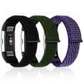 thumbnail image 2 of Vodtian Sports Nylon Band for Charge 2, Solo Loop Stitched Nylon Replacement Strap, Skin-Friendly Soft Wristband for Charge 2 Men Women, 2 of 8