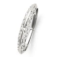 thumbnail image 2 of Aonejewelry 0.10 Ct. Ctw Diamond Wedding Band In 14K Solid White Gold, 2 of 4