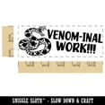 thumbnail image 2 of Venom-inal Phenomenal Work Teacher Student School Self-Inking Rubber Stamp Ink Stamper - Pink Ink - Large 2-3/4 Inch, 2 of 7