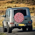 thumbnail image 4 of Balery French Bulldog Face Tire Covers - Tough Tire Wheel Protector for Truck, SUV, Trailer, Camper, RV -15 inch, 4 of 8