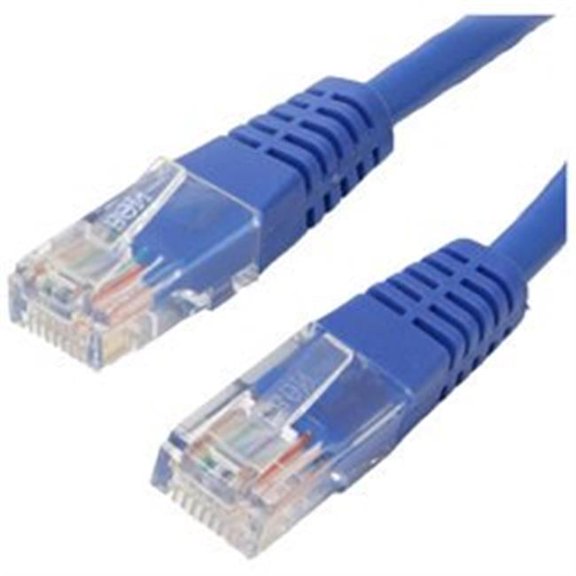 4XC6PATCH3BL 3 ft Cat6 Molded RJ45 UTP Patch Cable - Blue