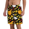thumbnail image 2 of Disketp Men'S Swim Trunks Hawaiian Breathable Surf Beach Swimsuits Mesh Lining Beach Shorts With Pockets-Farm Goose, 2 of 9