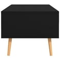 thumbnail image 3 of vidaXL Coffee Table Black 100x49.5x43 cm Engineered Wood, 3 of 4