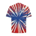 thumbnail image 7 of Purcolt 4th of July Shirts for Men Short Sleeve Crew Neck Patriotic Graphic T-Shirts Independence Day Tee Tops, 7 of 7