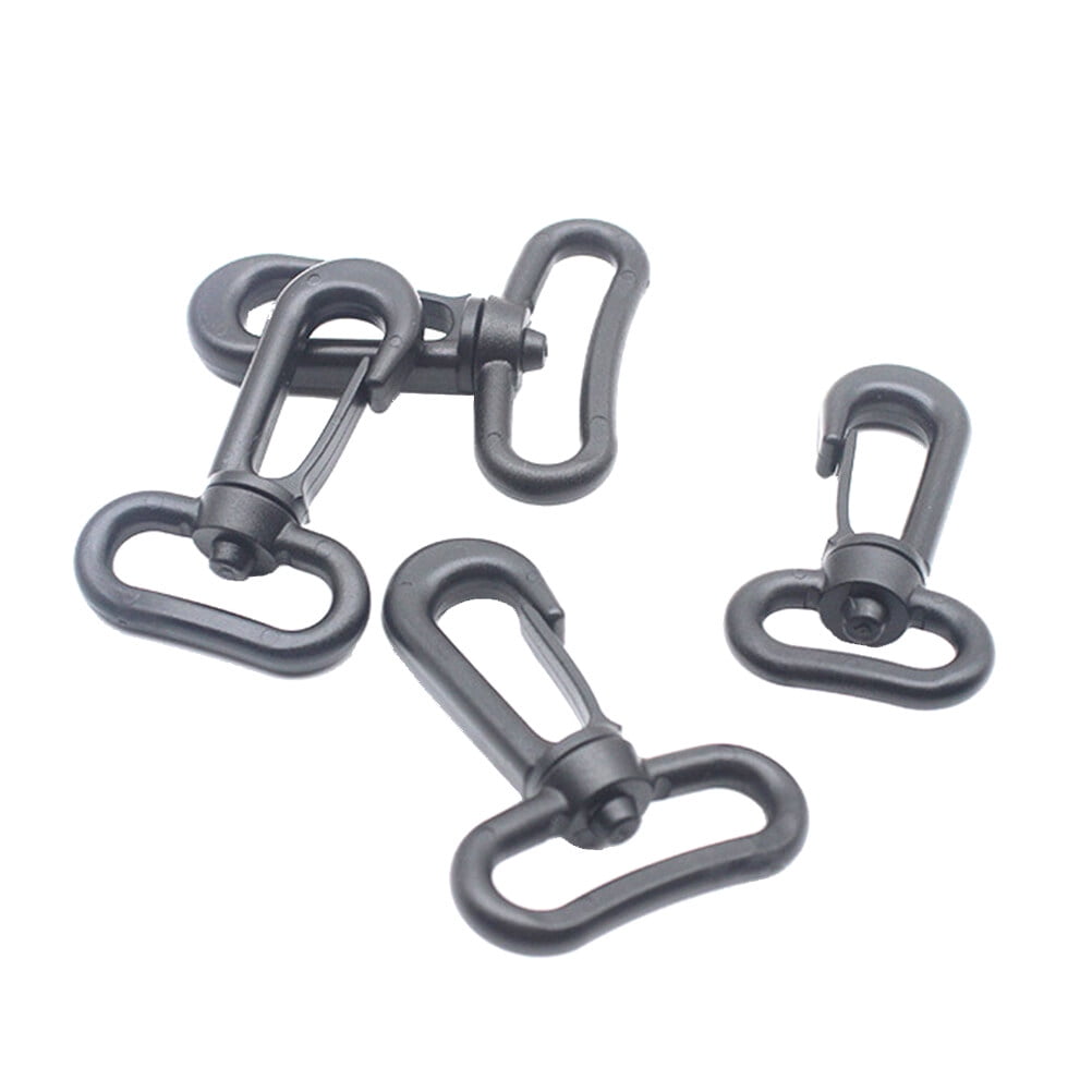 10PCS Backpack Hooks Outdoor Travel Tent Accessories Plastic Rotary Hooks Safety Buckle Swivel