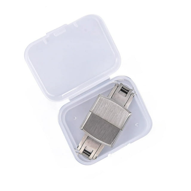 WANGQ Buckle Double Click Butterfly 16mm 18mm Fast Release Flat-End Universal CTS