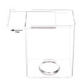 thumbnail image 3 of Caja de pañuelos creativa, marco de cubierta, caja de almacenamiento de servilletas rectangular transparente, 3 of 6