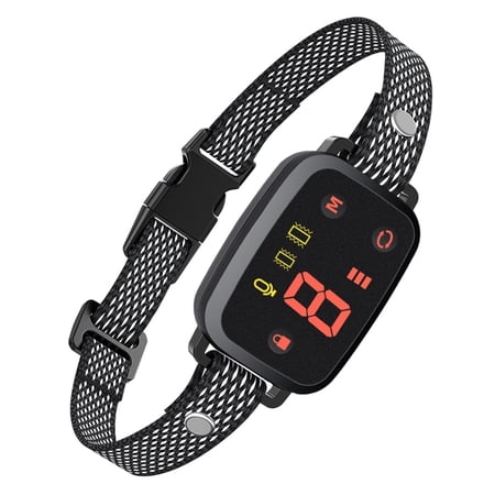 Humane Puppy Bark Collar Shock-Free Automatic Bark Collar with Double Vibration