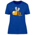 thumbnail image 1 of Happy Bee On Garden T-Shirt Women -Image by Shutterstock, Female x-Large, 1 of 2
